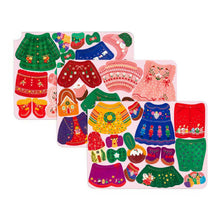 Load image into Gallery viewer, Raincoast Distribution Group - Merry Woodland Magnetic Dress-up Play Set
