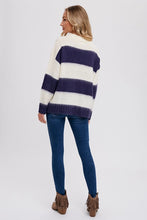 Load image into Gallery viewer, Twila Fuzzy Stripe Pullover
