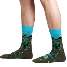 Load image into Gallery viewer, Good Luck Sock - Men's Dinosaur World Socks
