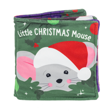 Load image into Gallery viewer, Little Christmas Mouse Soft Book
