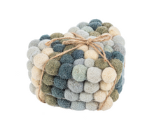 Load image into Gallery viewer, Heart Wool Coasters
