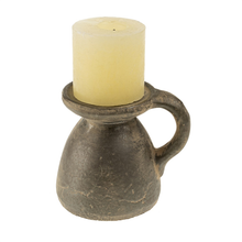 Load image into Gallery viewer, Arta Terracotta Pillar Candle Holder - Relic

