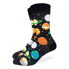 Load image into Gallery viewer, Good Luck Sock - Men's Solar System Planets Socks
