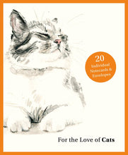 Load image into Gallery viewer, Raincoast Distribution Group - For the Love of Cats: 20 Individual Notecards and Envelopes
