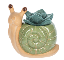 Load image into Gallery viewer, Snail Planter
