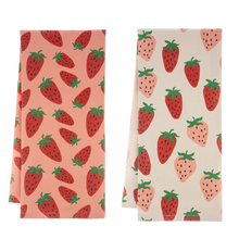 Load image into Gallery viewer, Strawberry Tea Towel
