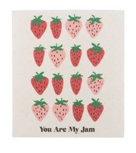 Load image into Gallery viewer, Strawberry Reusable Dish Cloth
