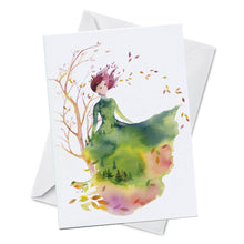 Load image into Gallery viewer, Oladesign - Greeting Card - Fallen Leaves - Autumn Mood
