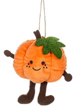 Load image into Gallery viewer, Fall Friends Stuffed Ornaments
