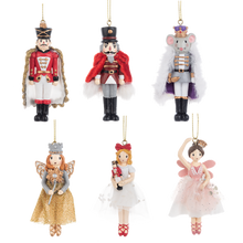 Load image into Gallery viewer, Nutcracker Sugarplum Fairies Ornaments
