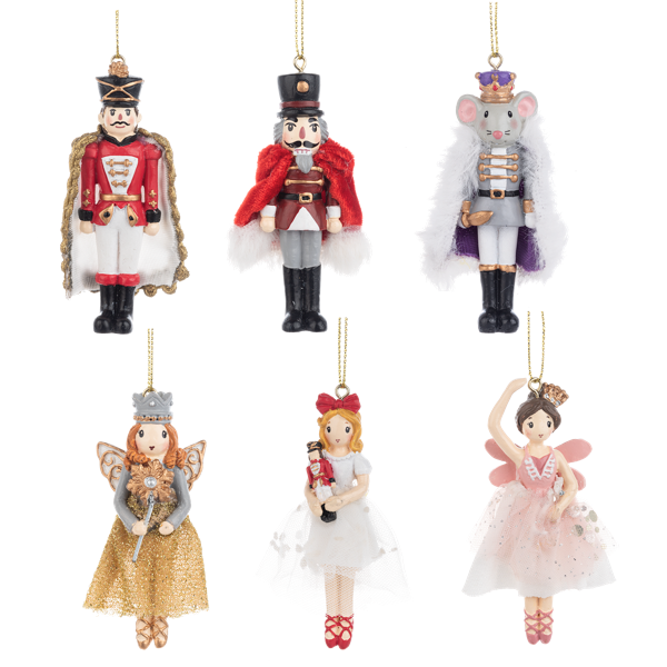Nutcracker Sugarplum Fairies Ornaments