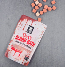 Load image into Gallery viewer, Happy Hippo Bath - Dex's Blood Bath - Mini Bath Bombs- Gift Bag
