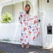 Load image into Gallery viewer, Cotton Maxi Dress - Coastal Charm

