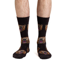 Load image into Gallery viewer, Good Luck Sock - Men's Grizzly Bears Socks
