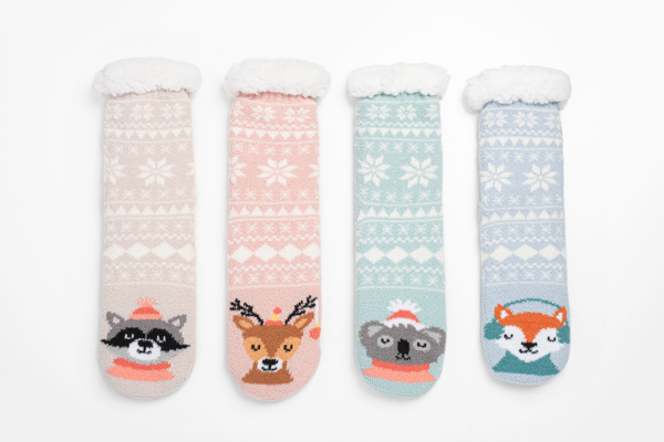 Holiday Slipper Socks