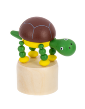 Load image into Gallery viewer, Wooden Coastal Push Puppet
