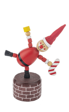 Load image into Gallery viewer, Holiday Wood Push-Up Puppets
