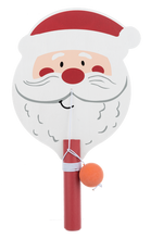Load image into Gallery viewer, Wooden Holiday Paddle Ball
