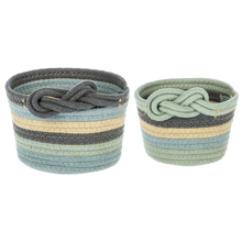 Load image into Gallery viewer, Woven Knot Basket

