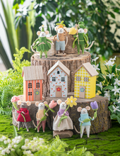Load image into Gallery viewer, Colorful House Figurines
