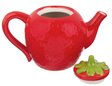 Load image into Gallery viewer, Strawberry Teapot
