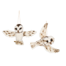 Load image into Gallery viewer, Flying Owl Ornament
