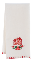 Load image into Gallery viewer, Embroidered Holiday Tea Towel
