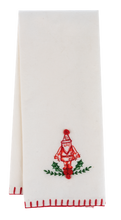 Load image into Gallery viewer, Embroidered Holiday Tea Towel
