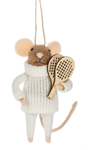Load image into Gallery viewer, Mice Winter Sport Ornament
