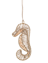 Load image into Gallery viewer, Coastal Ornament Seagrass Bead
