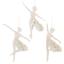 Load image into Gallery viewer, Winter Ballerina Ornaments
