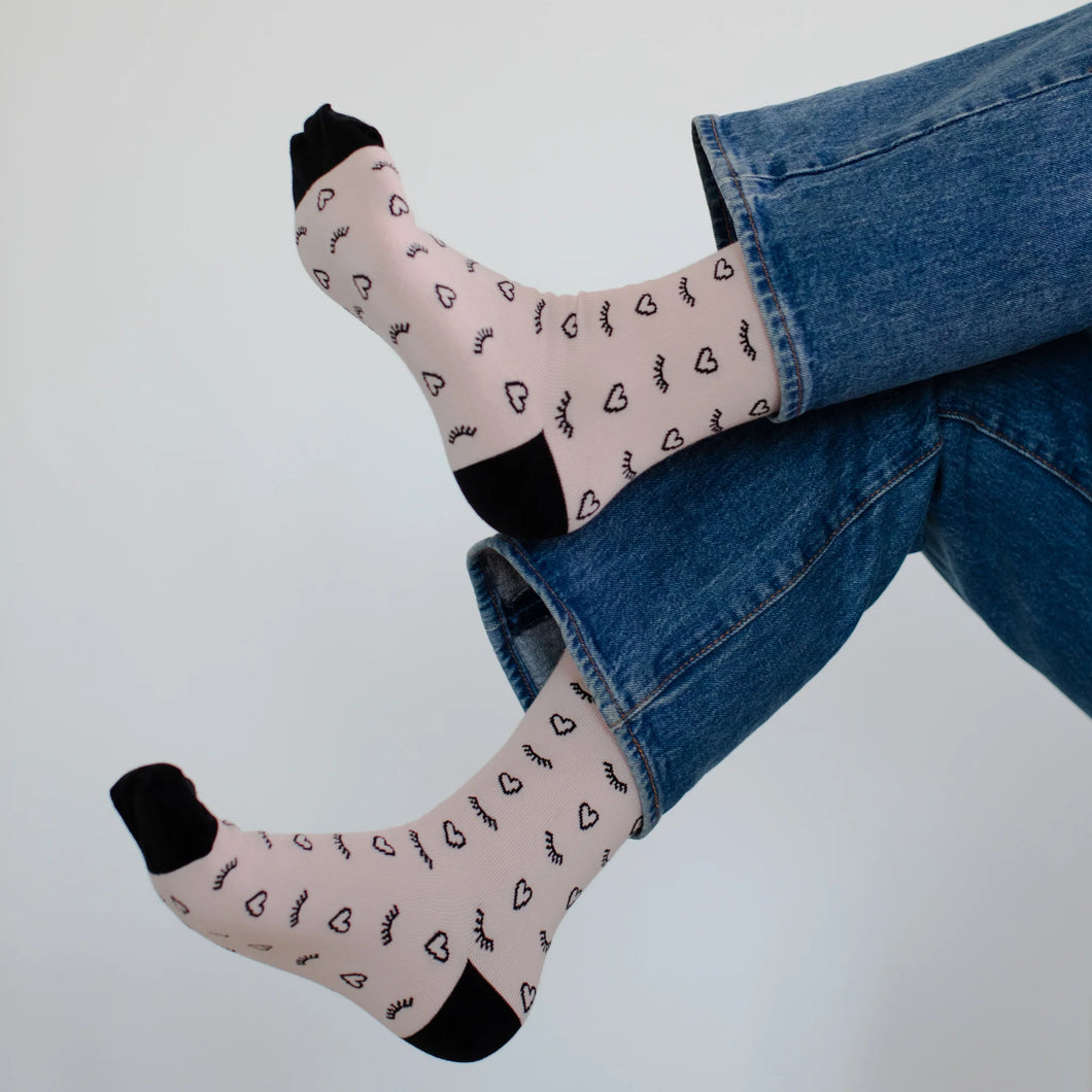 Pima Socks Heart Warmer
