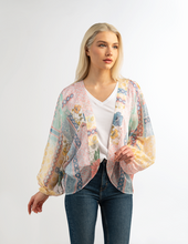 Load image into Gallery viewer, Floral Short Patchwork Wrap
