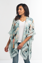 Load image into Gallery viewer, Watercolor Fringe Wrap
