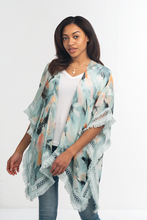 Load image into Gallery viewer, Watercolor Fringe Wrap
