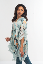 Load image into Gallery viewer, Watercolor Fringe Wrap
