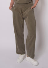 Load image into Gallery viewer, Padmala French Terry Pull On Pants - Smokey Olive

