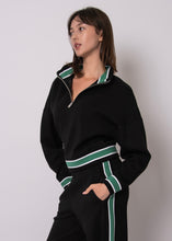 Load image into Gallery viewer, Mailyn Signature Soft Knit Half Zip - Black
