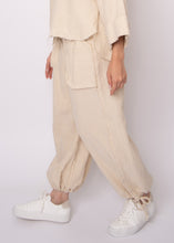Load image into Gallery viewer, Ginny Double Weave Stripe Gauze Pants - Off White
