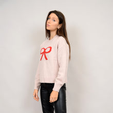 Load image into Gallery viewer, Liselotte Sweater - Pink Cloud Bow
