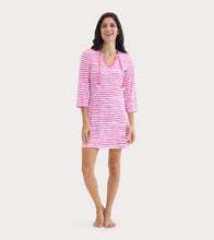 Load image into Gallery viewer, Seaside Beach Dress - Pineapple Stripes
