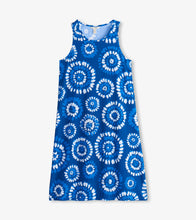 Load image into Gallery viewer, Beach Tank Dress - Blue Mandala Quartz
