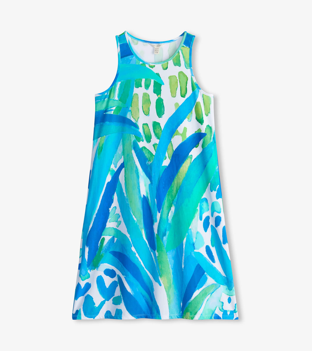 Beach Tank Dress - Painted Pineapple