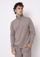 Load image into Gallery viewer, Hedge Men's Soft Knit Half Zip - Dune

