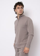 Load image into Gallery viewer, Hedge Men's Soft Knit Half Zip - Dune
