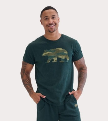 Camo Bear Heritage Men's Tee