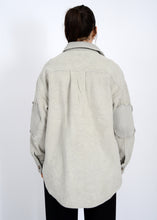 Load image into Gallery viewer, Lexie Fleece Shacket - Stone
