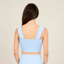 Load image into Gallery viewer, Clare Rib Strap Crop Top
