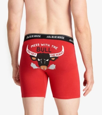 Men's Boxer Brief - Mess With The Bull