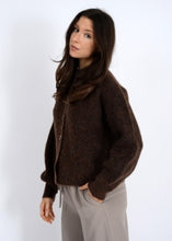 Load image into Gallery viewer, Usha Raglan Cardigan - Brown Mel
